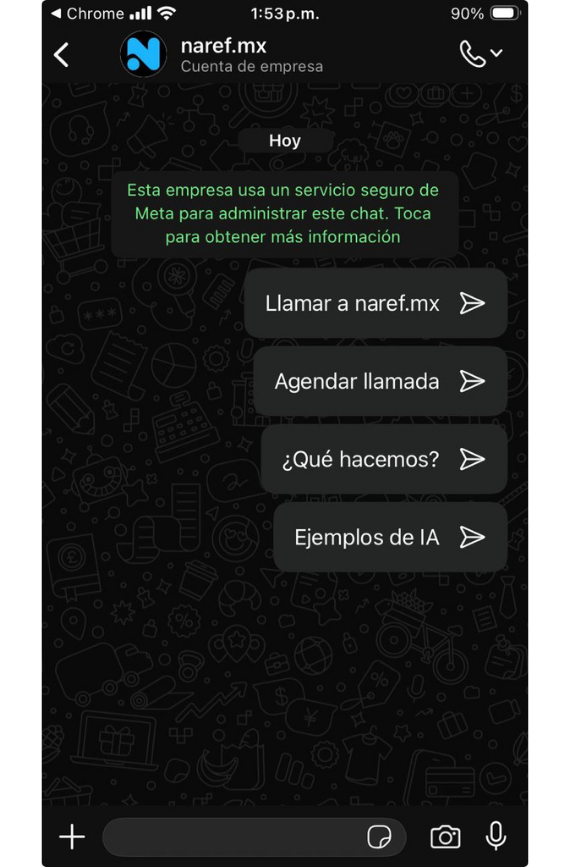 naref.mx inteligencia artificial automatizaciones